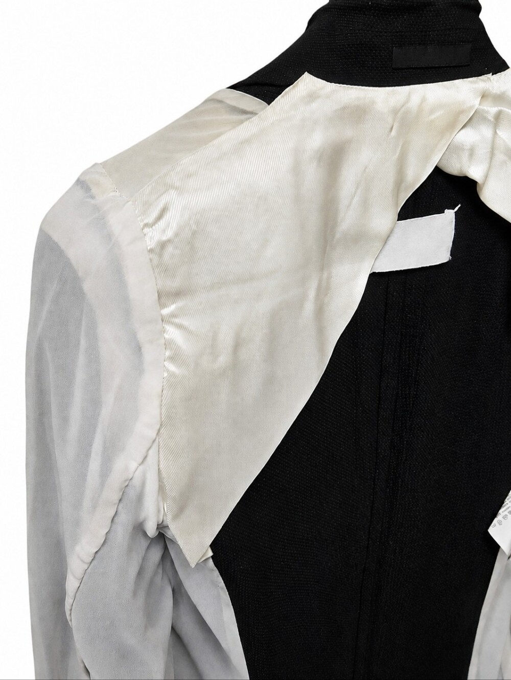 MAISON MARTIN MARGIELA | Archival Deconstructed Draped Black Blazer Jacket US 2 - Picture 15 of 15